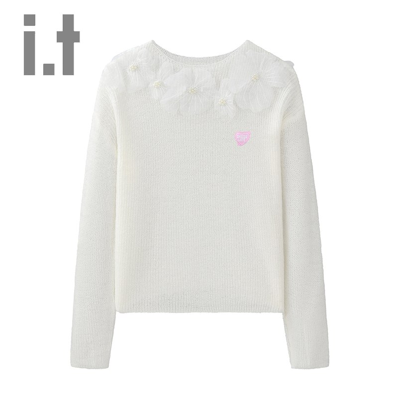 针织衫it长袖女CHOCOOLATE套头