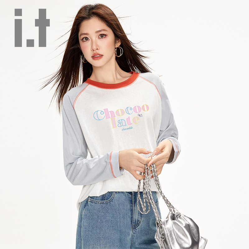 CHOCOOLATELOGOit字母印花恤长袖