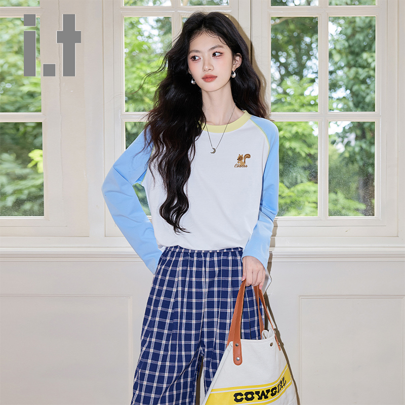 CHOCOOLATEit接插纯棉休闲风长袖