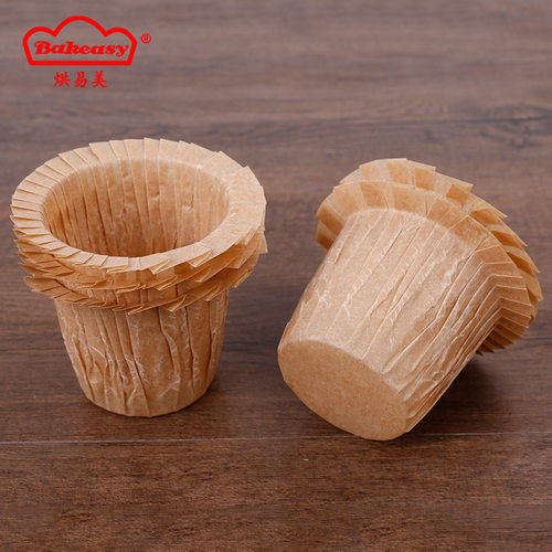 防油翻边烘焙纸托纸垫蛋糕纸杯