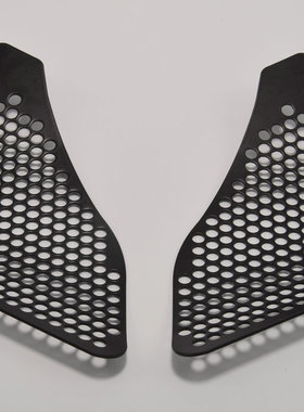 适用宝马R1200GS水鸟13-19进气保护网304加厚不锈钢黑色挡石罩