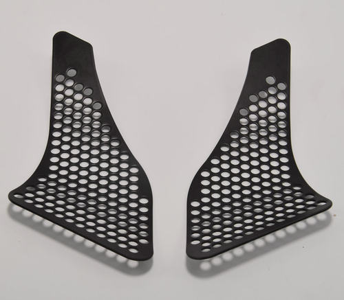 适用宝马R1200GS水鸟13-19进气保护网304加厚不锈钢黑色挡石罩