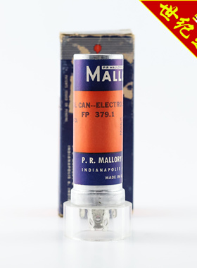 全新hifi胆机美国MALLORY 20/50/20MFD 475/50/25VDC 蓝橙标电容