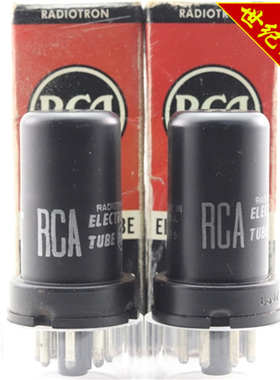 一批全新美国原盒RCA 6SJ7/6J8/6AC7/717A黑铁身6sj7电子管
