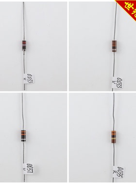 美国古董碳芯AB电阻0.017K-0.039K非常好声的DIY电阻(有各种阻值)