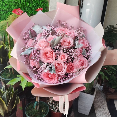 杭州滨江区盒座社彩虹城/联庄垃圾街高教园开发红玫瑰生日鲜花店