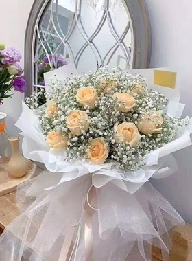 江门蓬江区北新区万达广场杜阮汇悦城良化育德红玫瑰生日鲜花店