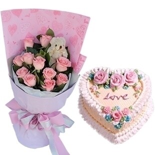 莱州市朗湖国际商业大厦府西路府前街百都国际生日蛋糕鲜花店同城