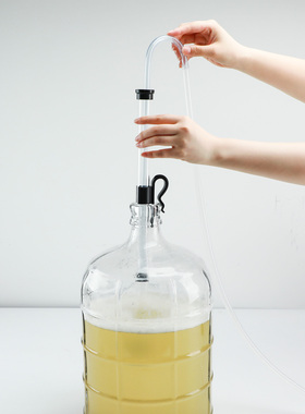 自酿酒类 食品级虹吸管啤酒葡萄酒 转移装瓶 Easy Auto Siphon