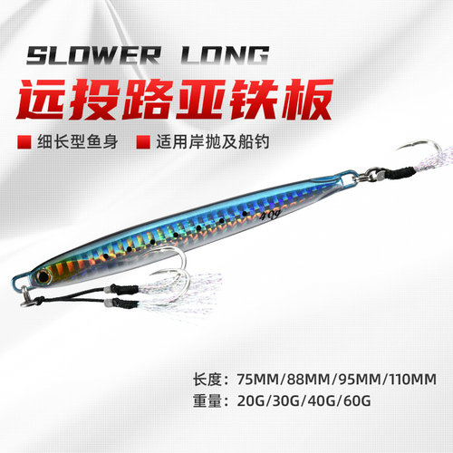ALLBLUE远投铁板20g30g40g60g