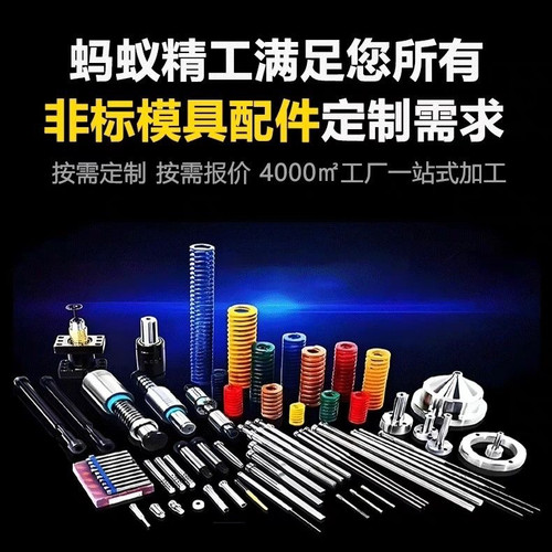 模具顶针 全硬司筒 扁顶托针镶针SKD-61冲针浮升销件凹凸非标弹簧