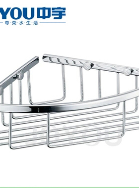 JOYOU 中宇卫浴 铜篮系列挂件三角蓝 JY29007