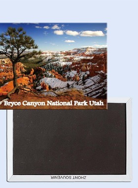 卡通美国 布赖斯峡谷国家公园 24545 磁性冰箱贴个性创意