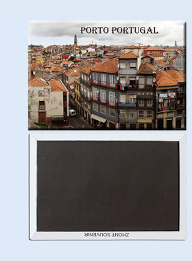 卡通葡萄牙磁性冰箱贴 波尔图 城市景观  磁贴 22921个性创意