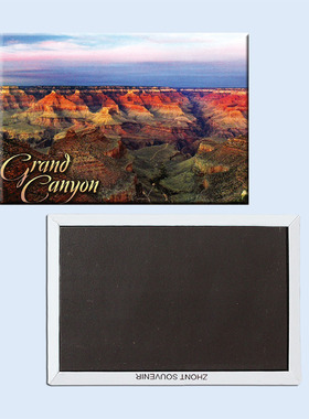 卡通美国 大峡谷自然创意磁性冰箱贴 旅行纪念家居21545个性创意