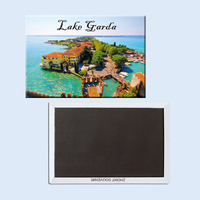 意大利 璀璨明珠 嘎达湖 创意磁性冰箱贴 家居纪念磁贴 21718