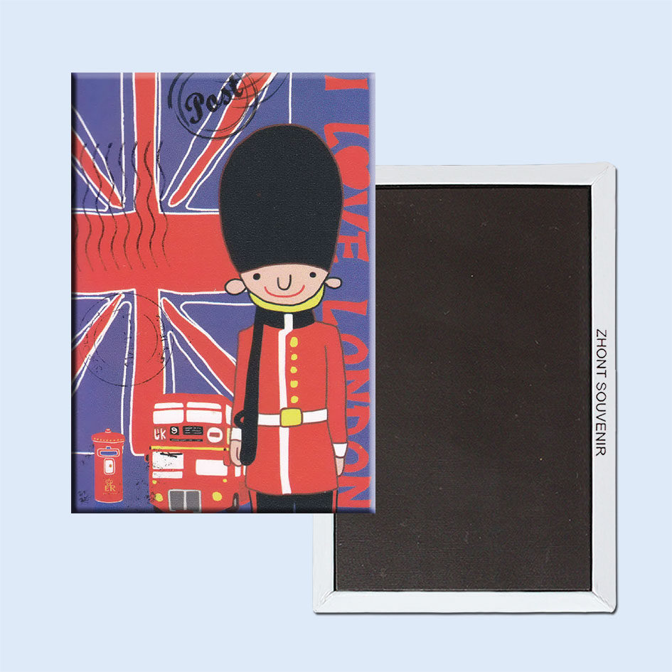 英国卡通士兵 创意磁性冰箱贴装饰 旅游纪念品 家居纪念磁贴21526
