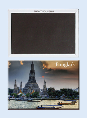 卡通旅行纪念品 泰国曼谷磁性冰箱贴 大皇宫 磁贴22967个性创意