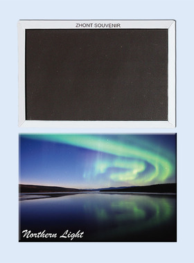 卡通挪威 美丽极光 磁性冰箱贴  送朋友同事 小礼物22079个性创意