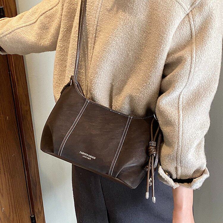 2025新款通用款女包高级时尚斜挎包女单肩包百搭通勤日常手提包包