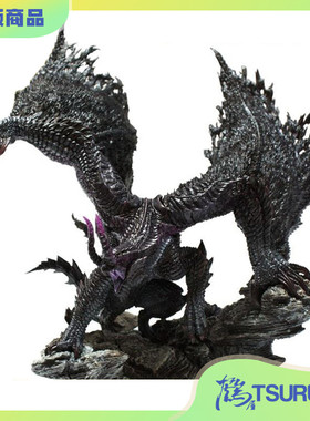 【鹤屋现货】CAPCOM CFB 怪物猎人 黑蚀龙 复刻版 雕像手办摆件