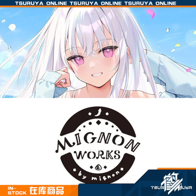 mignon绘制看板娘抱枕套