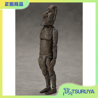 figma桌上美术馆摩艾石像手办