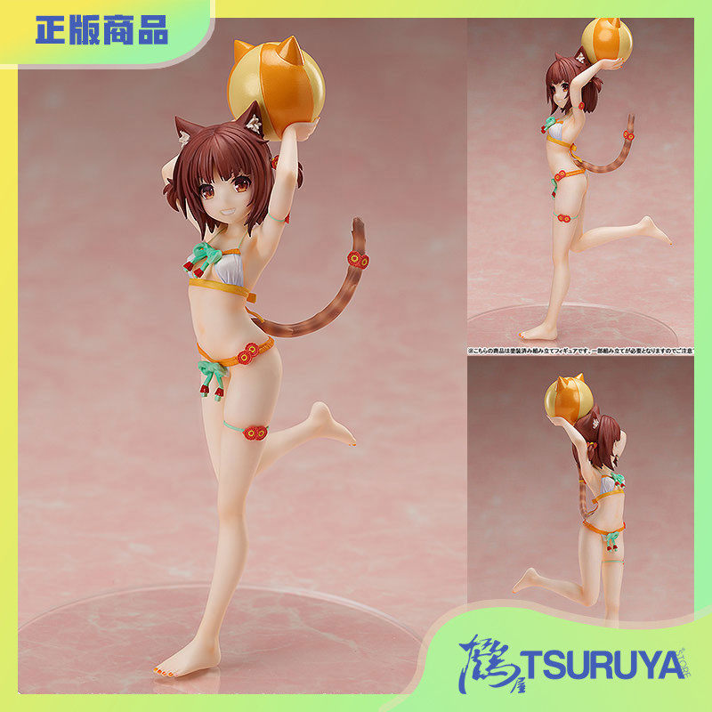 【鹤屋现货】freeing nekopara 猫娘乐园 红豆 泳装 1/12 手办