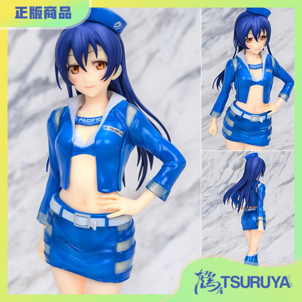 园田海未赛车女郎现货手办