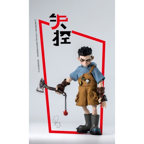 【鹤屋补款】D_ONE STUDIO 牙仔 RAGE-ZBOYS系列 1/12 可动手办