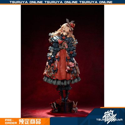 红皇后与爱丽丝公主手办