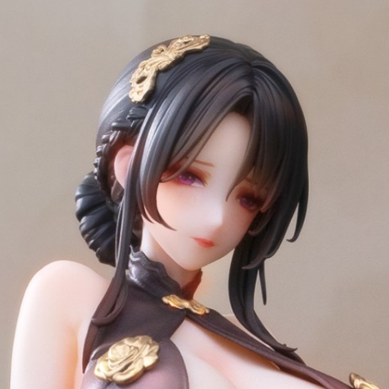 有凤来仪国风旗袍追视眼手办