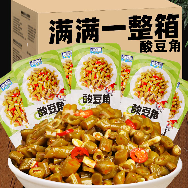 一整箱酸豇豆湖南特产酸辣榨菜