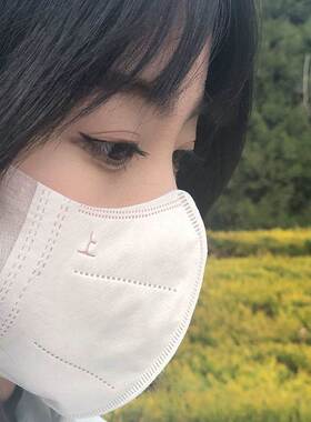 一次性口罩3d立体大号白色口罩高颜值炸街男女学生成人独立包装