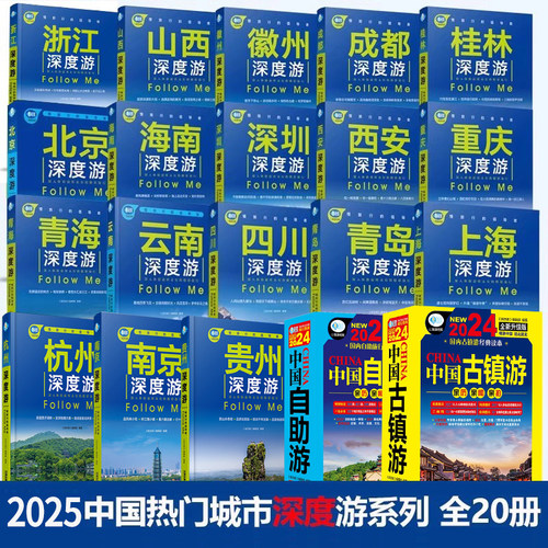 2025中国自助游指南书籍深度