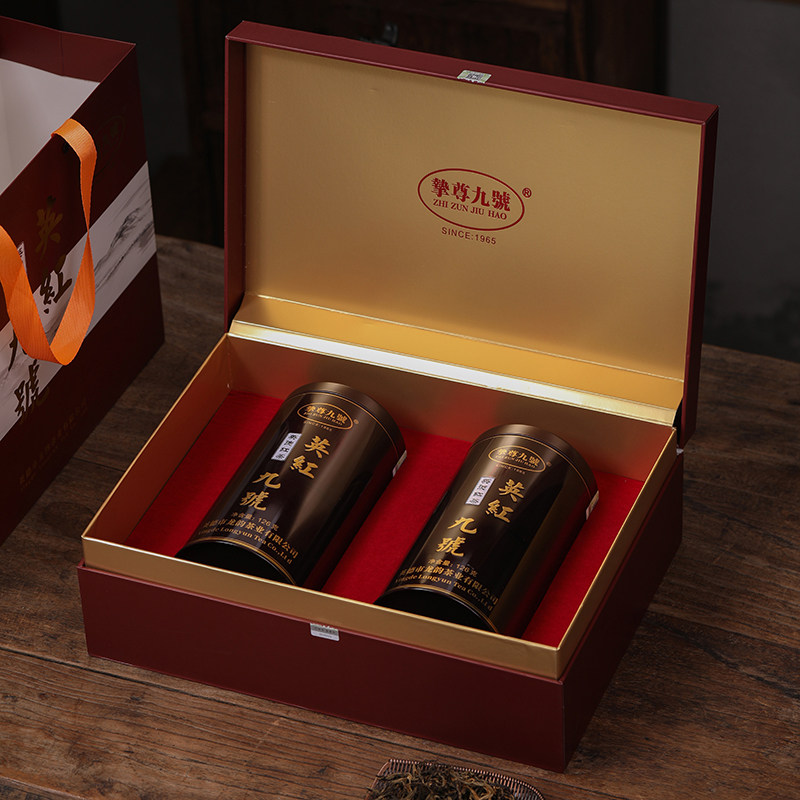 精美礼盒英红九号老树茶,正宗英德红茶,252 克送礼首选