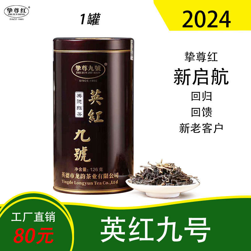 双十一特价正宗英红九号 老树茶 挚尊红工厂直销126g-252g