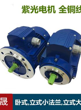 高效节能铝壳MS100L2-4交流电动机3W千瓦电机380V220V电动机