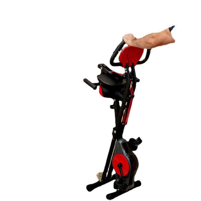 厂家静音折叠动感单车磁控健身车可调节室内脚踏自行车家用器材