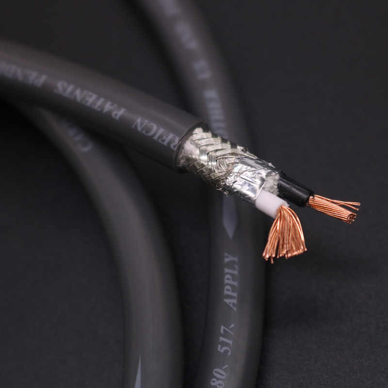 卡达斯纯铜Hifi音响RCA音频线信号线平衡线卡农线话筒线散线