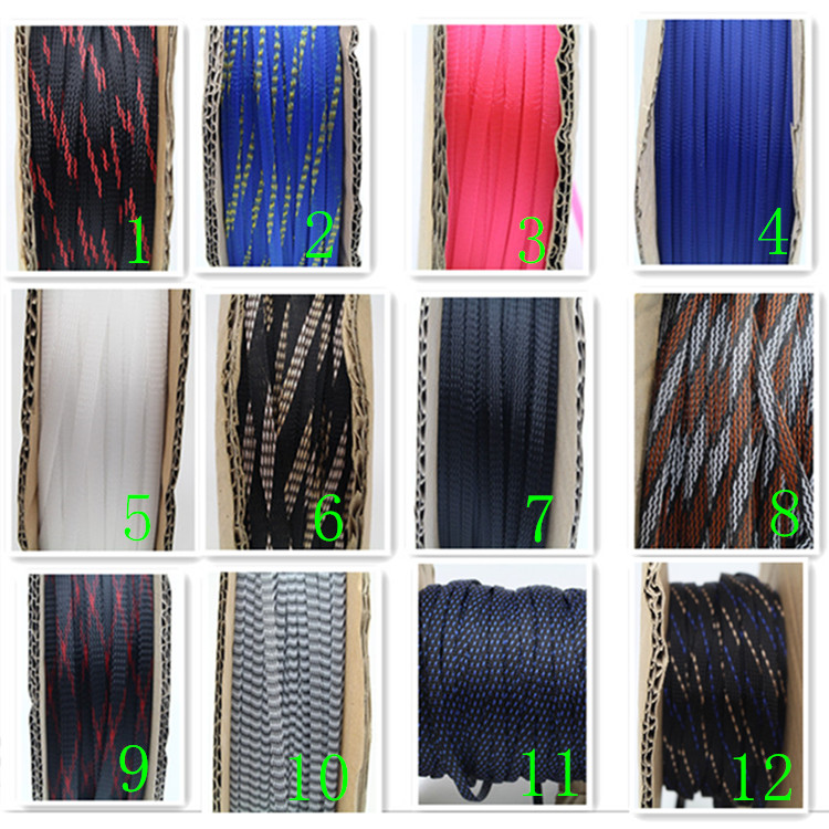 音响喇叭线材料网可套6-10ＭＭ加密编织网避震网套 尼龙网 避震网