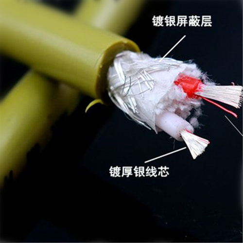 范登豪经典镀银信号线hifi发烧线