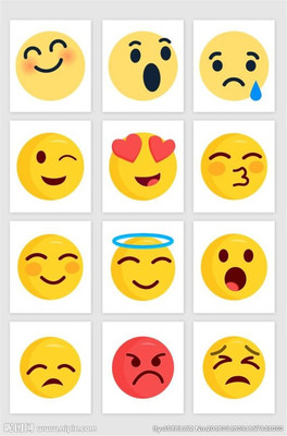 qq表情包卡通馒头模具加深花样