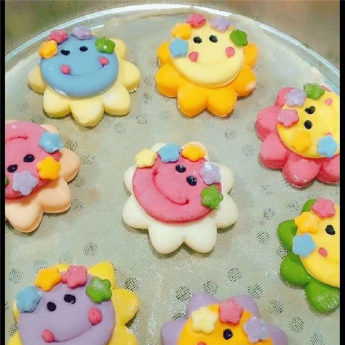 卡通太阳蒸包子馒头模具面食花样