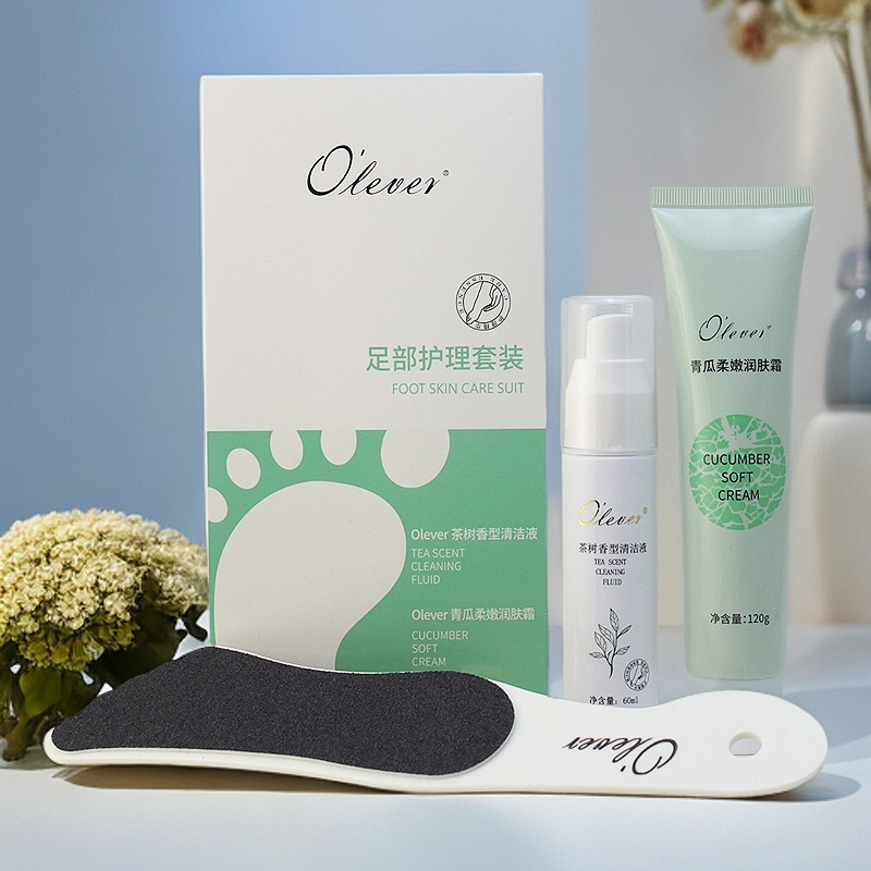 OLEVER欧丽荔茶树清洁去茧液足搓