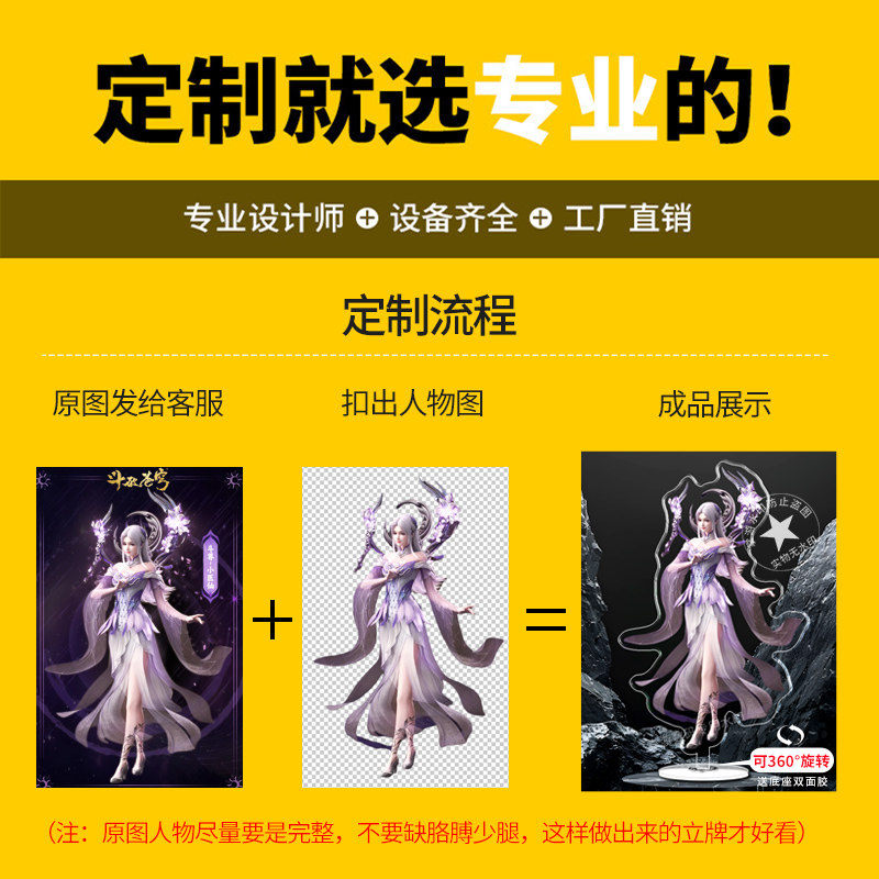 来图定制亚克力立牌动漫周边二次元激光切割立牌明星宠物定制立牌,模玩/动漫/周边/娃圈三坑/桌游,动漫徽章/立牌,淘宝优惠券,粉丝福利购,淘宝优惠卷
