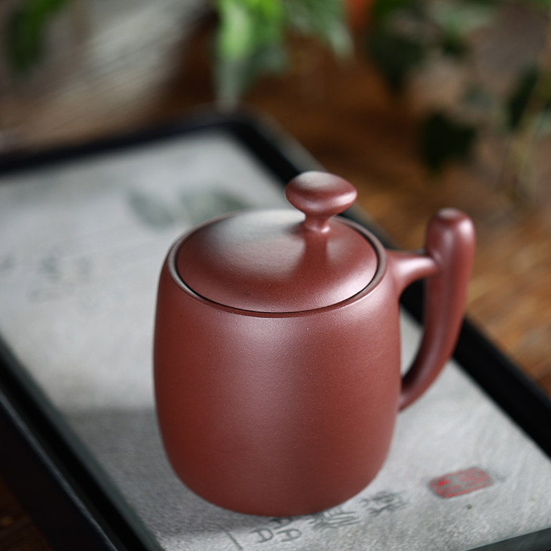 宜兴紫砂杯全纯色全纯手工男女士泡茶杯子带盖杯办公家用泡茶茶杯,餐饮具,茶杯,淘宝优惠券,粉丝福利购,淘宝优惠卷