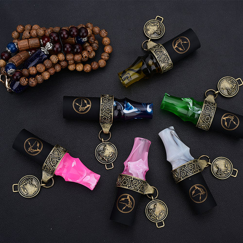 适配阿尔法赫水烟吸嘴树脂烟嘴木质项链佛珠hookah Mouthpieces