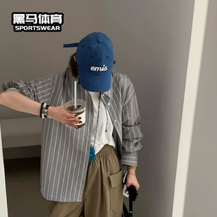 EMIS专柜正品棒球帽2025春夏新款小标字母休闲百搭男女同款鸭舌帽