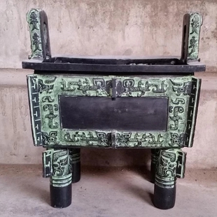 司母戊鼎模型 历史教室 教具教学器材 教学模型 青铜 仿古摆件